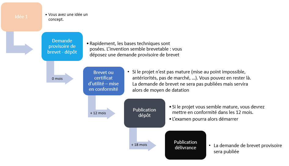 demande de brevet provisoire 