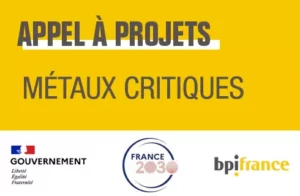 Appel à projets Métaux Critiques de France 2030 : réduire la dépendance aux métaux critiques